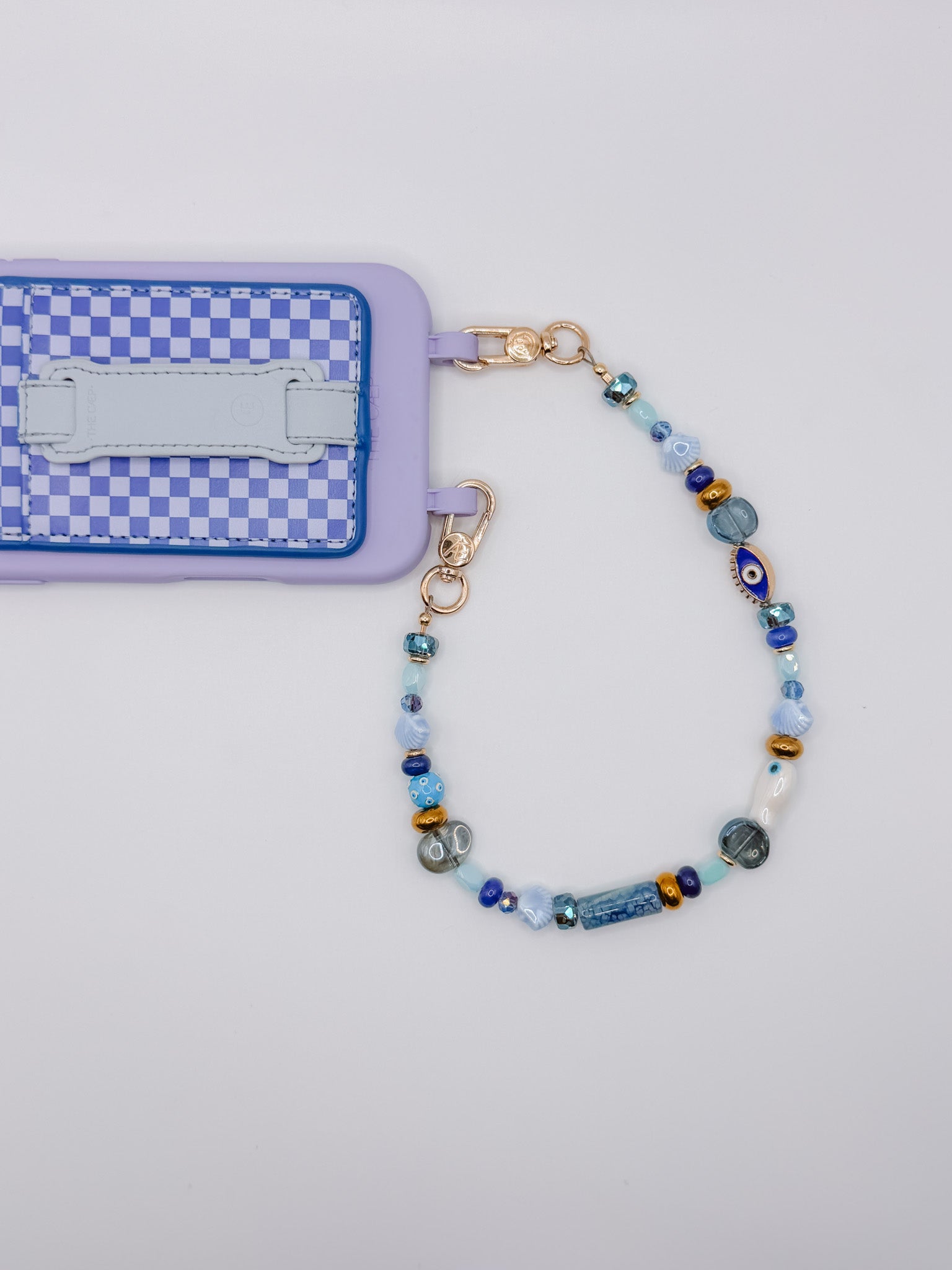 Royal Checkered Hoop Wallet MagSafe (RFID)