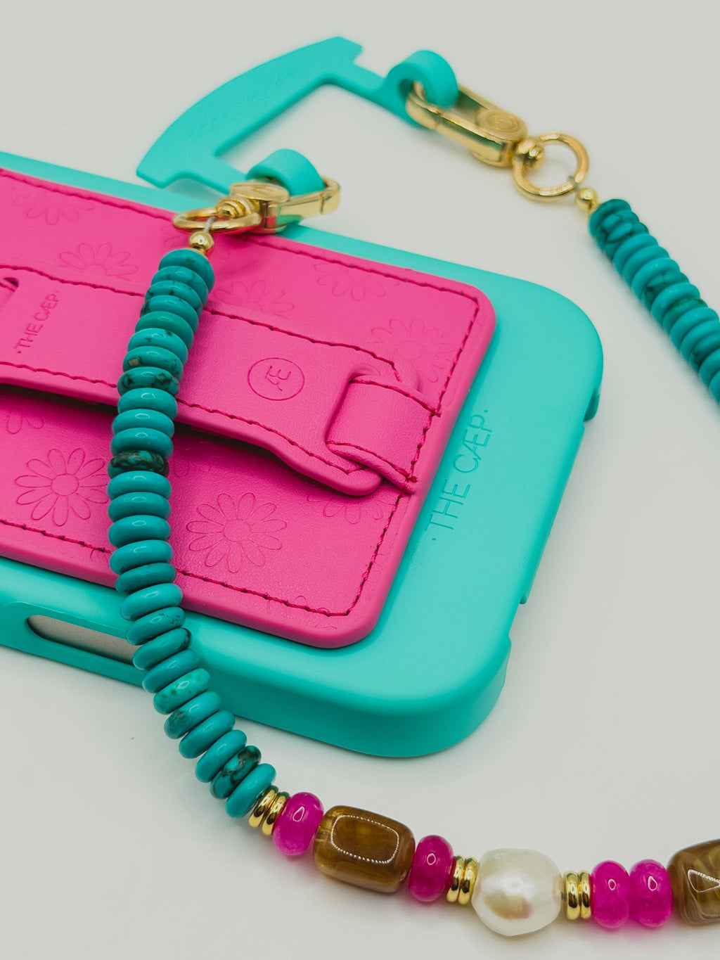 Pink Daisy MagSafe Wallet (RFID)