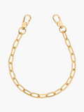 Gold Paperclip Phone Chain