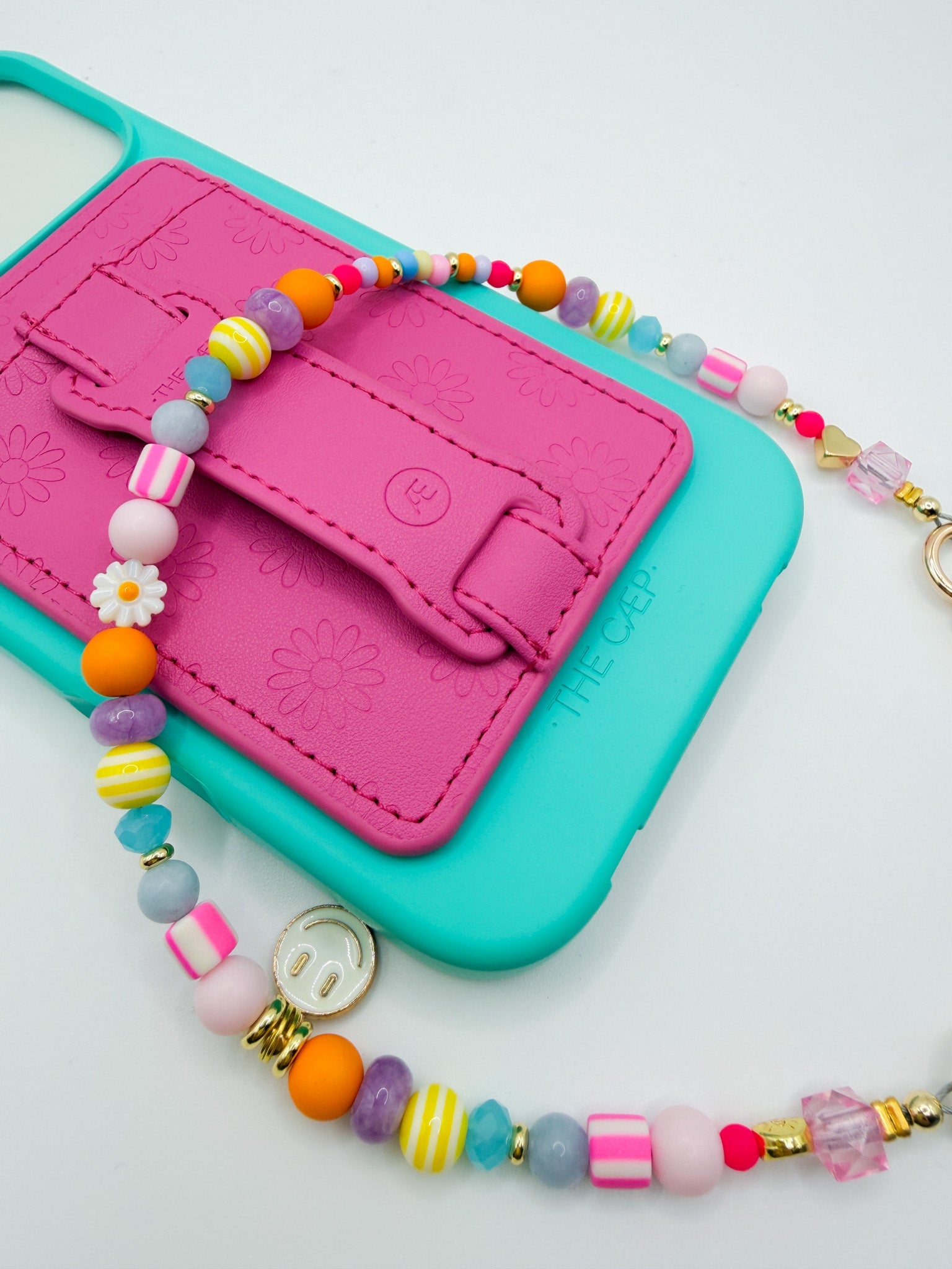 Pink Daisy MagSafe Wallet (RFID)