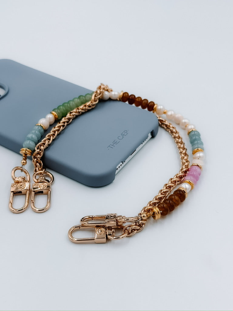Goldi Round Phone Chain