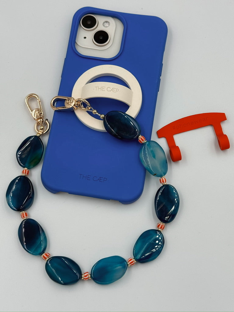 Cape Blue Phone Strap